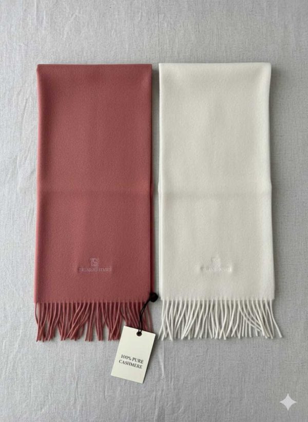 100% Pure Cashmere Shawl in Swirl – Elegant, Soft & Warm Mongolian Scarf