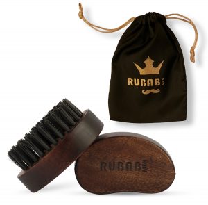 Premium Wooden Beard Brush | Nylon Bristles for Gentle Grooming – TreasureStash UK