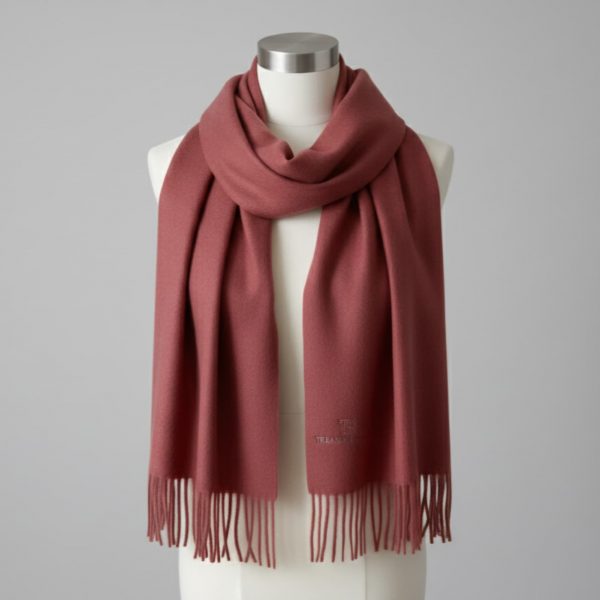 100% Pure Cashmere Shawl in Swirl – Elegant, Soft & Warm Mongolian Scarf