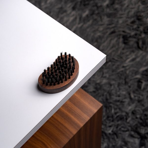 Premium Wooden Beard Brush | Nylon Bristles for Gentle Grooming – TreasureStash UK