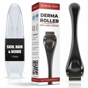 1.5mm Titanium Derma Roller | Boost Hair & Beard Growth – TreasureStash