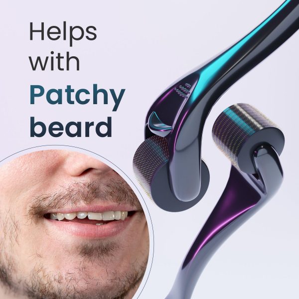 1.5mm Titanium Derma Roller | Boost Hair & Beard Growth – TreasureStash