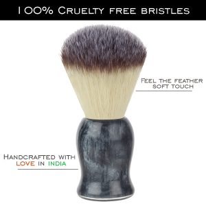Luxury Shaving Brush | Bomber Edition with Soft Cruelty-Free Bristles – TreasureStash