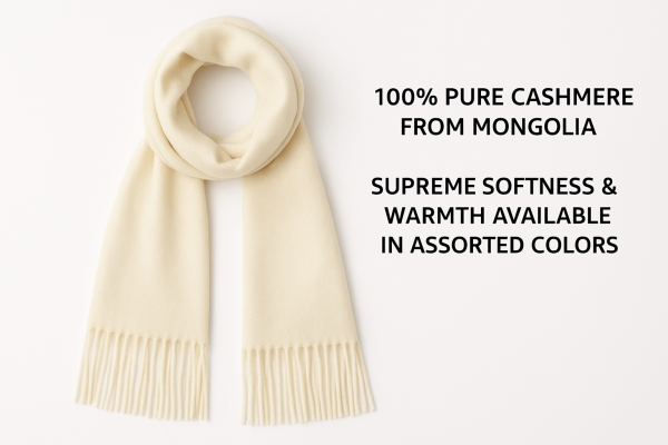 Luxury 100% Pure Cashmere